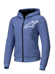 Alpinestars Hoodie Woman Chrome v2 Blue/Violet