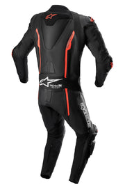 Alpinestars Leather suite 1-pcs Missile v2 Black/Red fluo