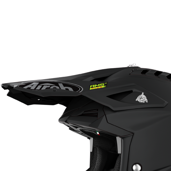 Airoh Aviator 3 Peak Color black matt old logo