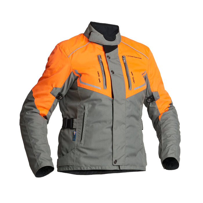 Lindstrands Textile Jacket Halden Lady fog/orange