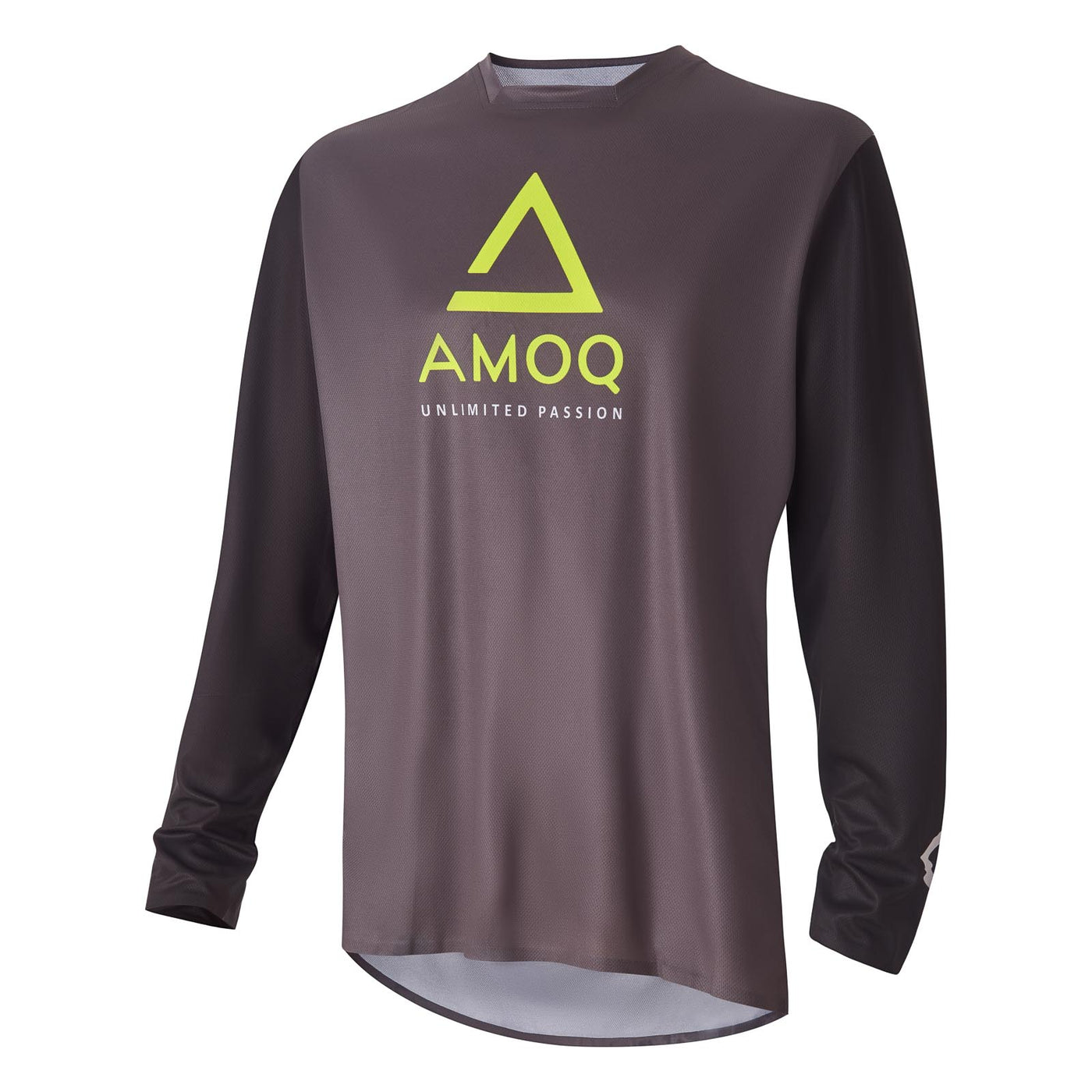 AMOQ Ascent Comp Jersey Grey/Black/HiVis