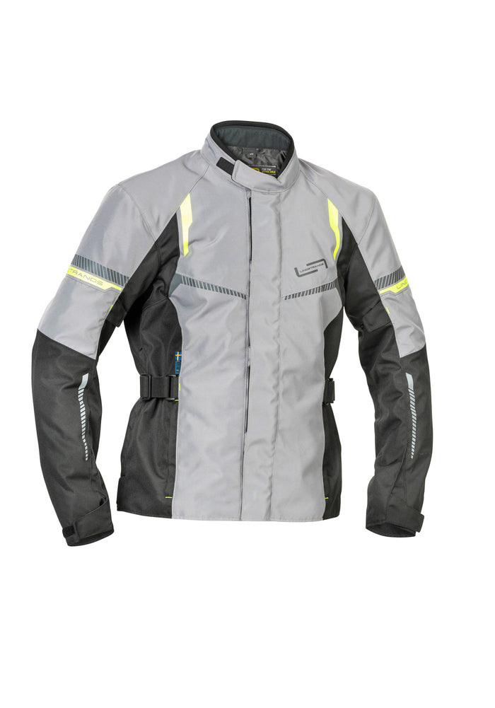 Lindstrands textile jacket Backafall Grey/black 50