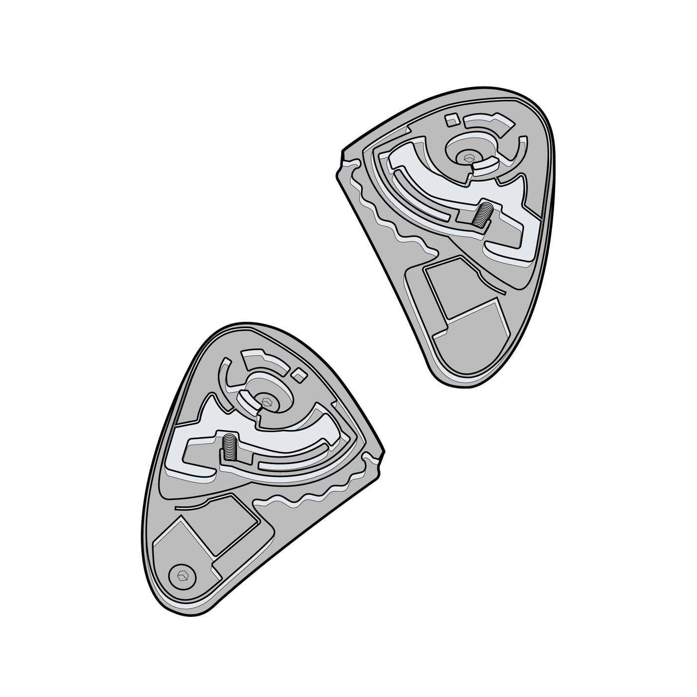 SIMPSON Venom/Speed Visor Fitting Kit
