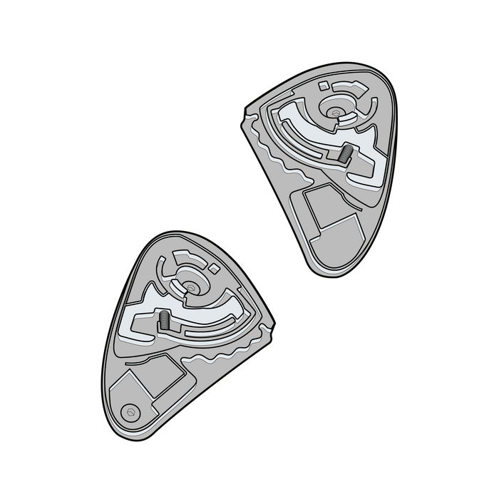 SIMPSON Venom/Speed Visor Fitting Kit