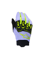 Alpinestars Gloves Youth Full Bore v2 Purple/Fluo Yellow