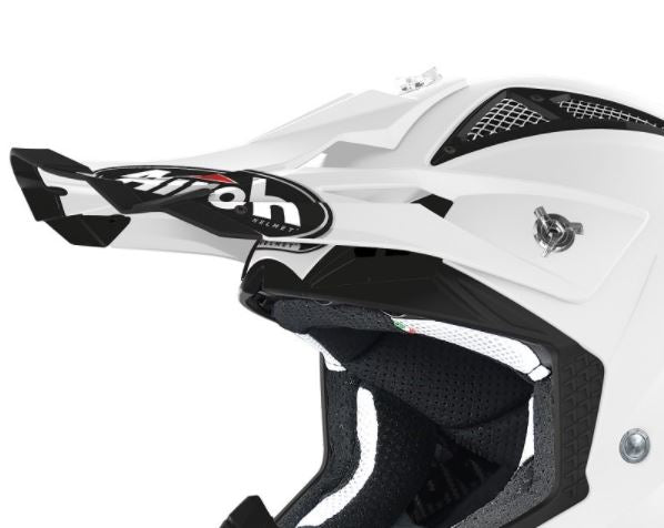 Airoh Aviator Ace/2.2 Peak Color white gloss
