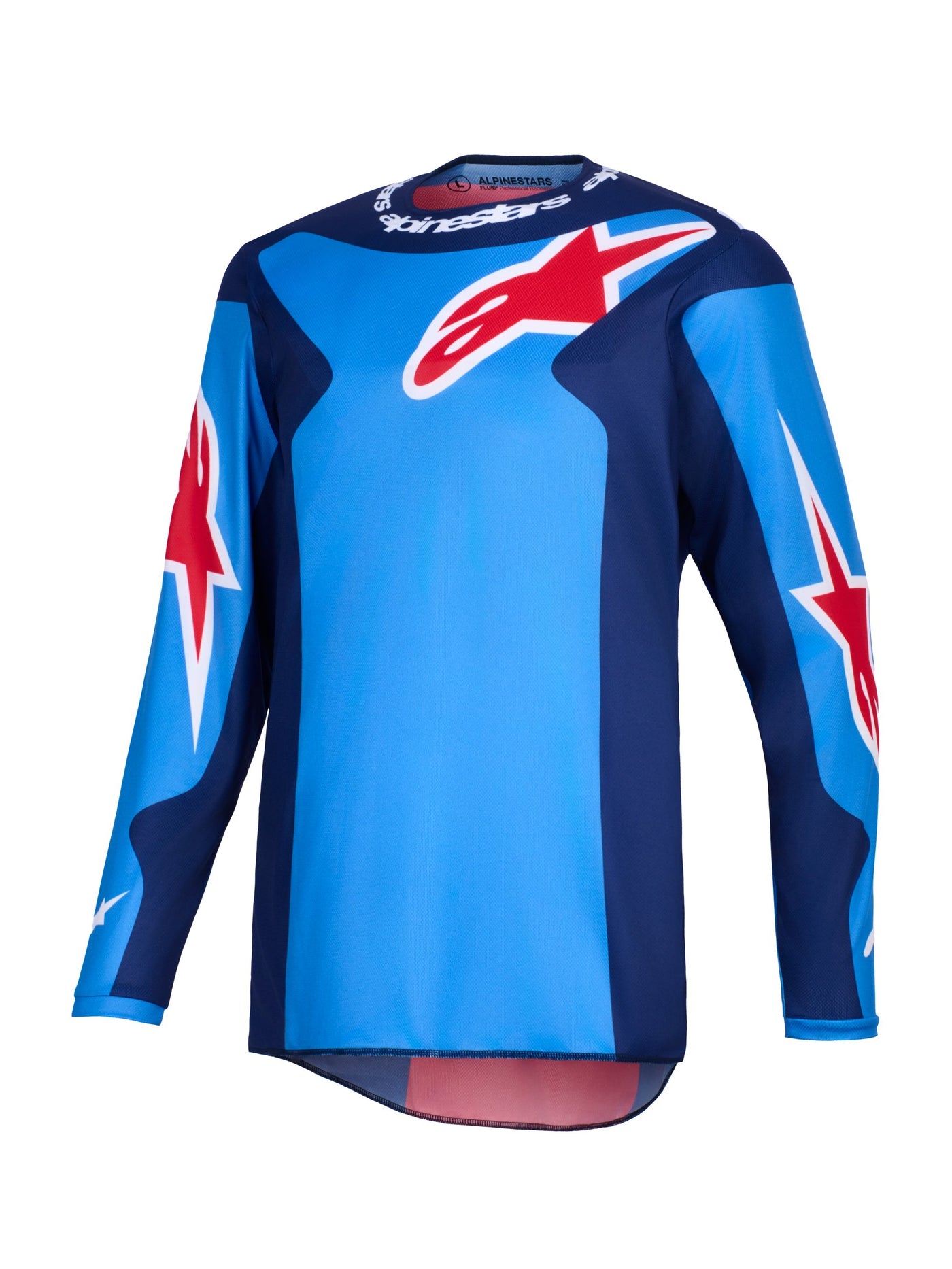 Alpinestars Jersey Fluid Grid Blue/Red
