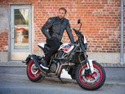 Halvarssons Textile Jacket Holmen Black/grey