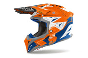 Airoh Helmet Aviator 3 Spin Orange Fluo Matt