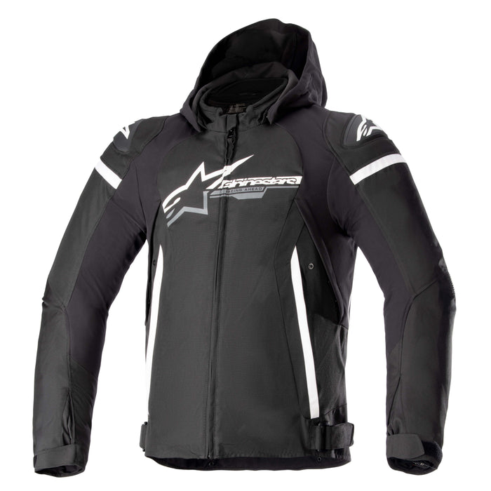 Alpinestars Textile Jacket Zaca Waterproof Black/White