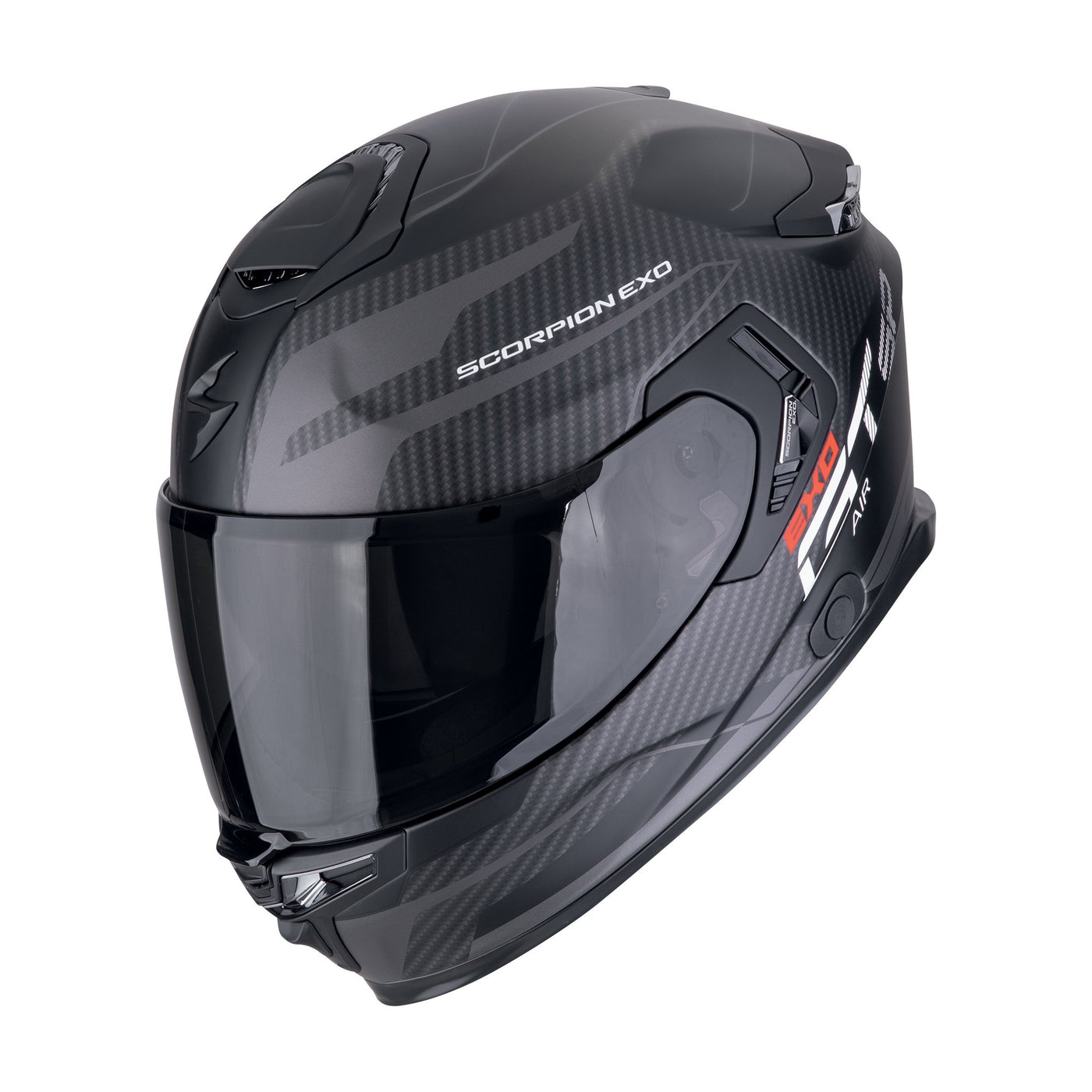 SCORPION Helmet EXO-GT SP Air Flex mattblack silver