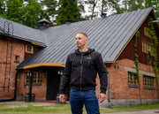 Lindstrands Textile Hoodie Oselbo Black