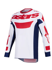 Alpinestars Jersey Racer Riway White/Blue/Red