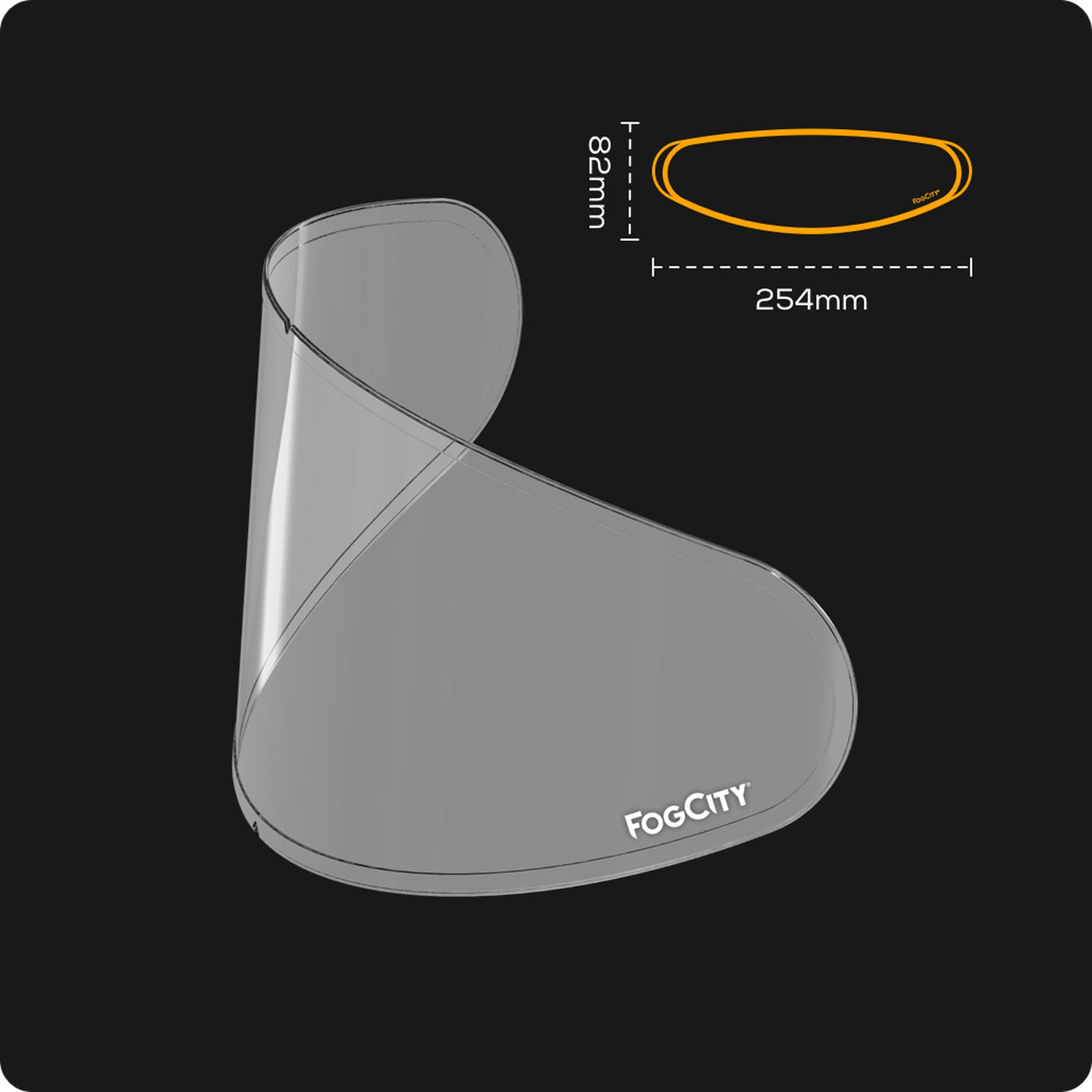 Pinlock FOGCITY Easy Universal Full Face