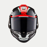 Alpinestars Helmet Supertech R10 Element Black/Carb/Fluo Red/White