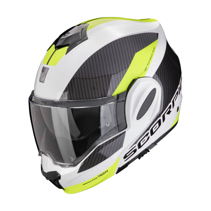 SCORPION Helmet EXO-TECH Evo Team white/yellow