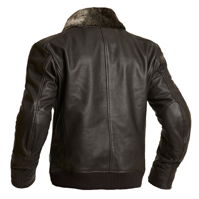Halvarssons Leather Jacket Torsby Brown