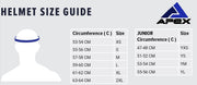 APEX Helmet FI100 Valencia black/grey/yellow