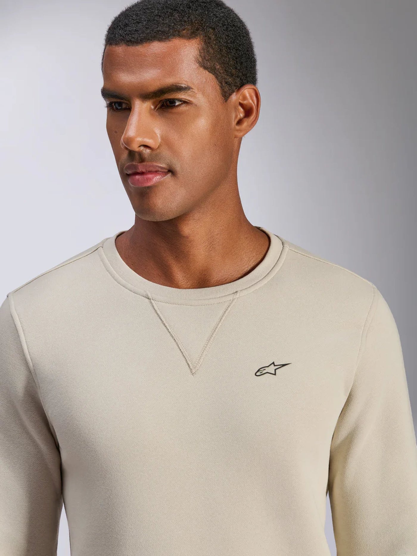 Alpinestars Fleece Positive Crew Off White