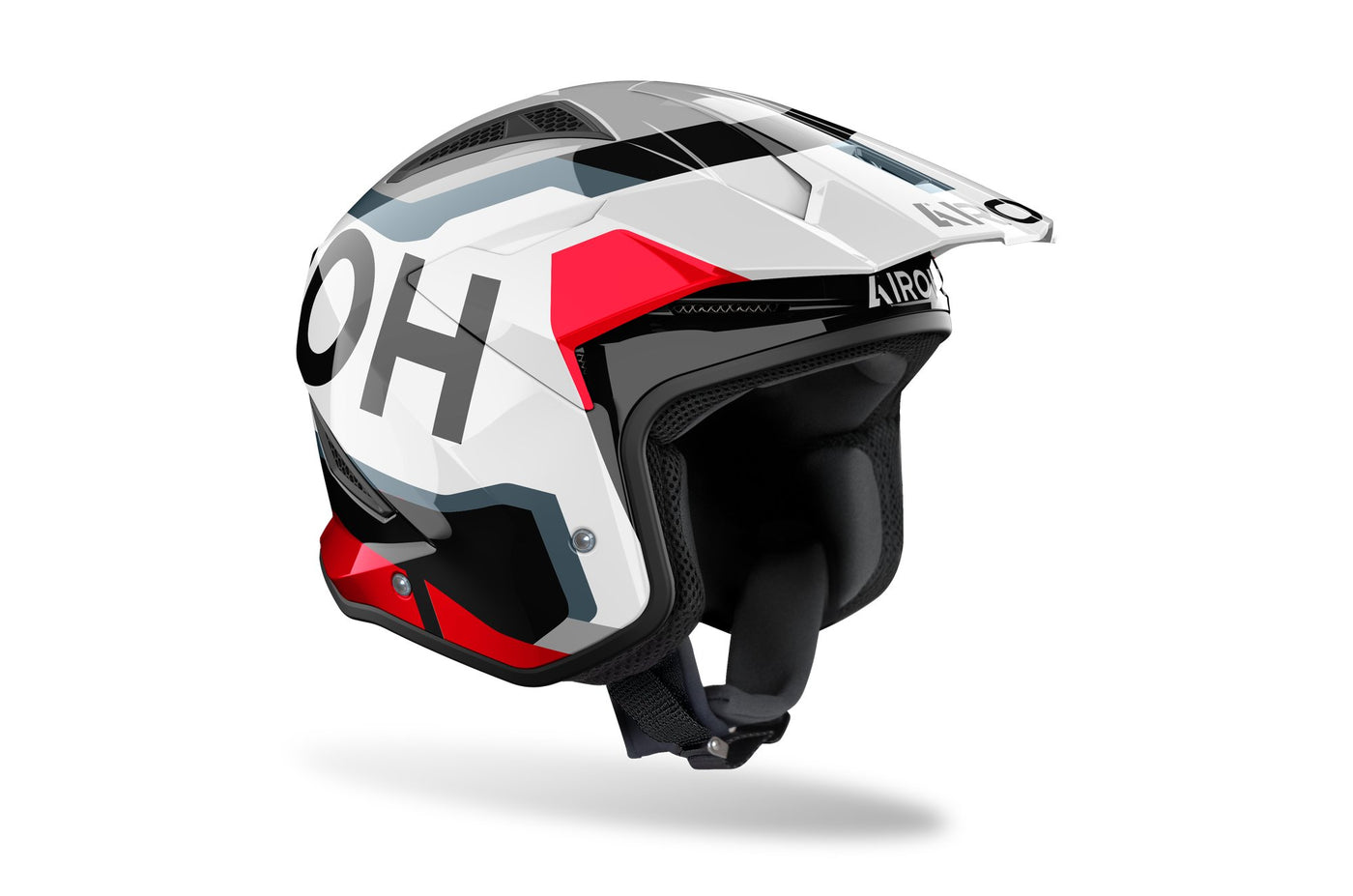 Airoh Helmet TRR II Jupiter Red Gloss