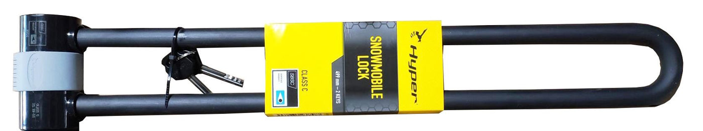 Hyper Snowmobile lock 520mm 2 keys (SBSC-certified)