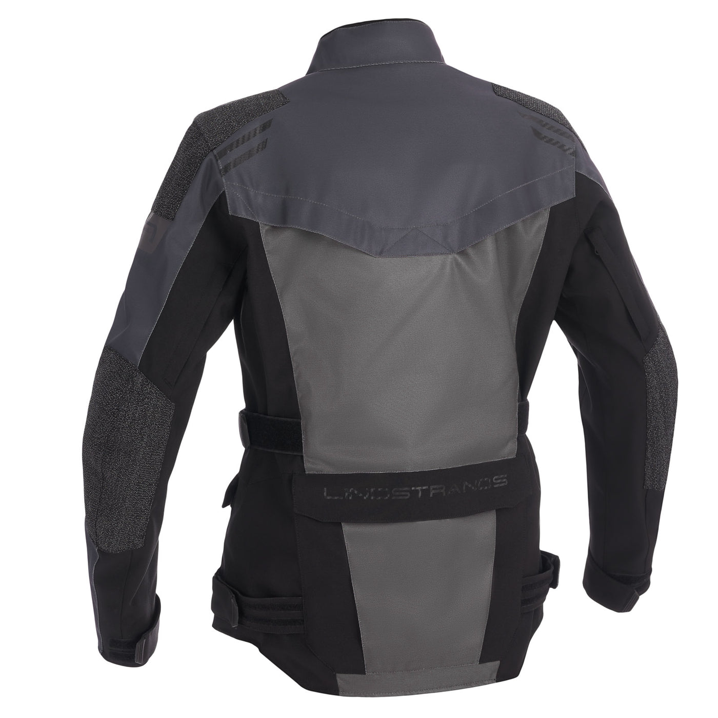 Lindstrands Textile Jacket Storbo Woman Graphite Dark Grey Black