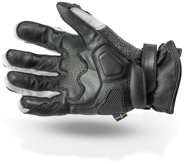 Lindstrands Glove Holen Black/white