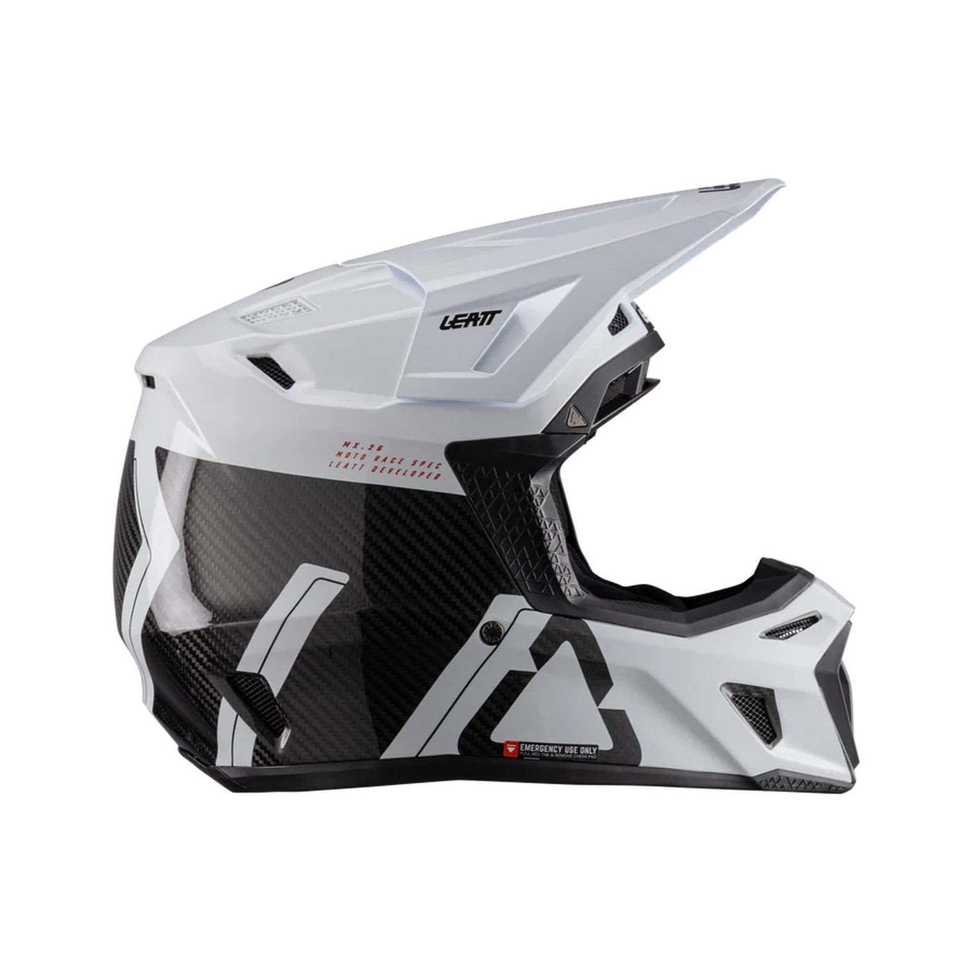 Leatt Helmet Kit Moto 9.5 Carbon/White V26