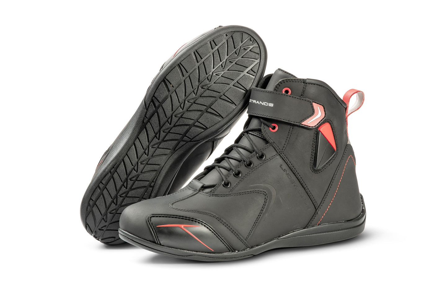 Lindstrands Sneaker Sport leather black
