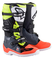 Alpinestars Boot Tech 7s junior Gr/Red/Yel Fluo