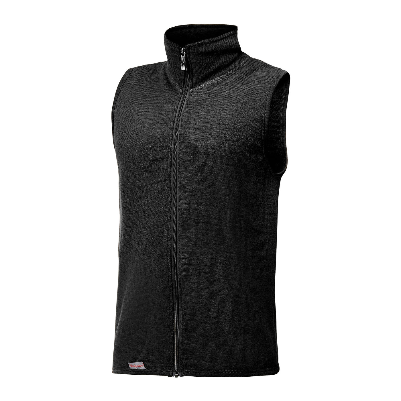 Woolpower Vest 400 Merino Mid layer Black