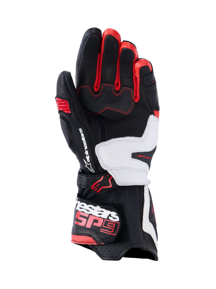 Alpinestars Gloves SP-9 Black/White/Red