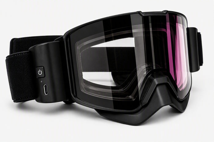 AMOQ Impulse goggles Magnetic Dual Photochromatic Lens HEATED clear
