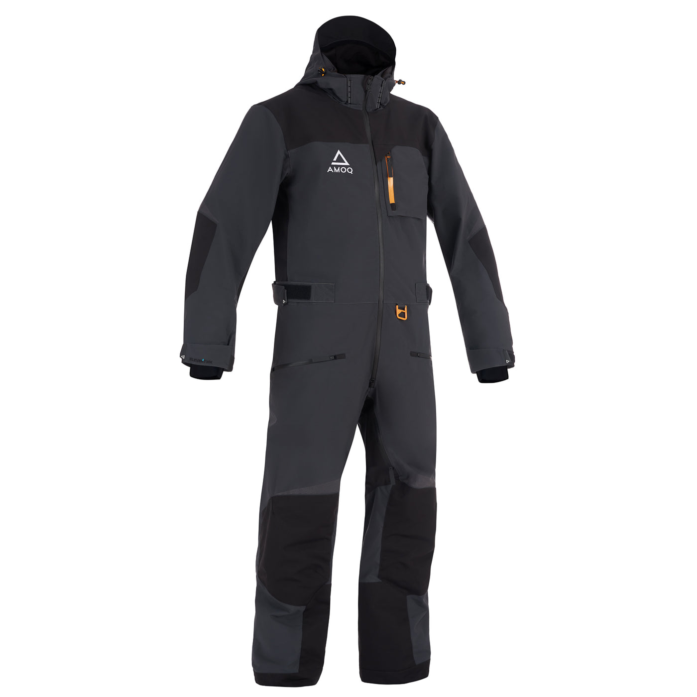 AMOQ Rocket V3 Monosuit Dk Grey/Black/Yellow