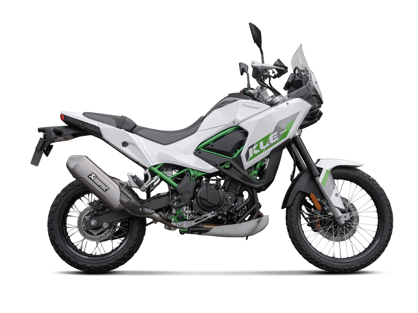 Akrapovic Slip-On Line (Titanium) Kawasaki KLE 500 2026