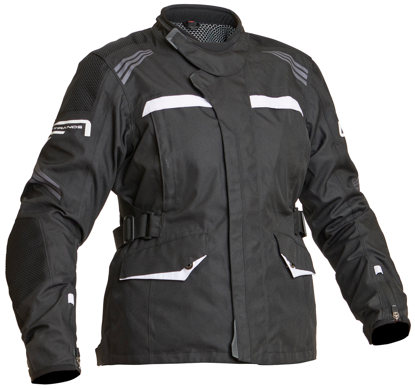 Lindstrands Textile Jacket Granberg Women Black/white