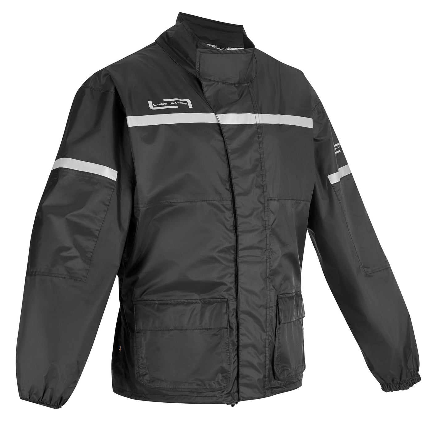 Lindstrands Rain jacket Sidvallen Black