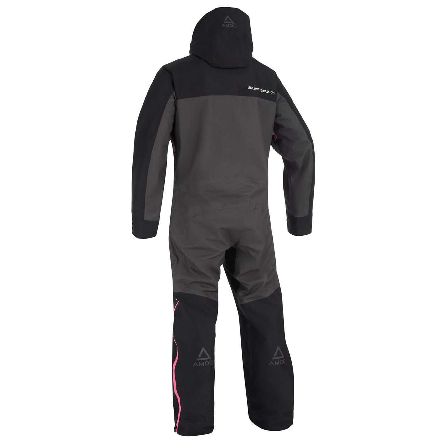AMOQ Dynamic W's Monosuit Black/Grey/Pink