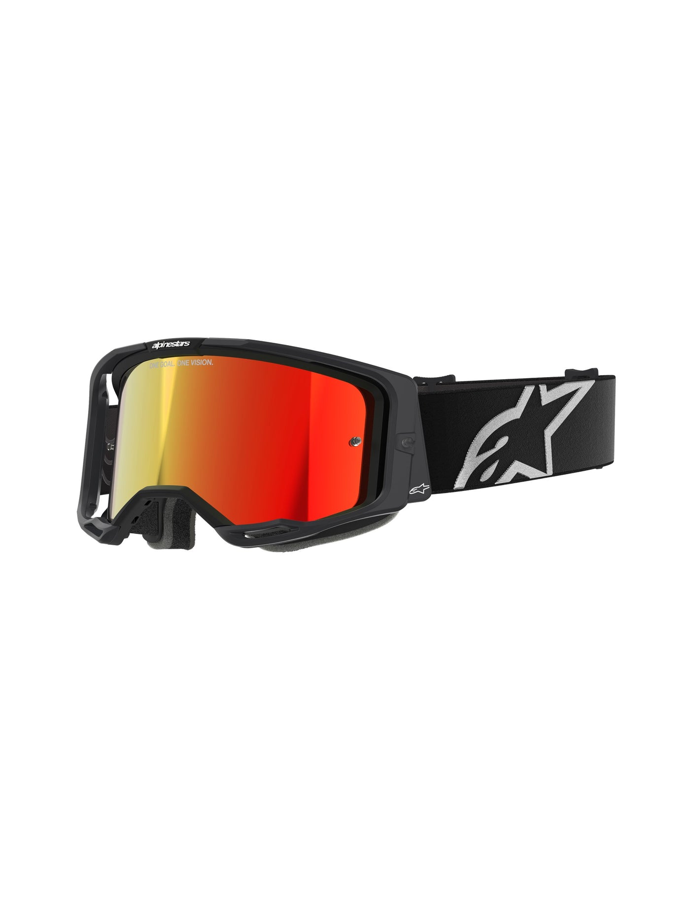 Alpinestars Goggle Vision 8 CORP Black/ Mirror Red/