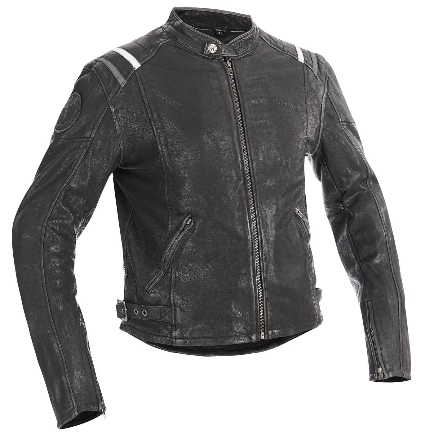 Halvarssons Leather Jacket Skalltorp Black