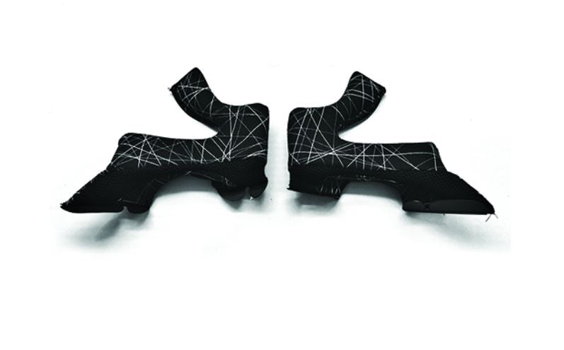Airoh Twist washable cheek pads graphic black