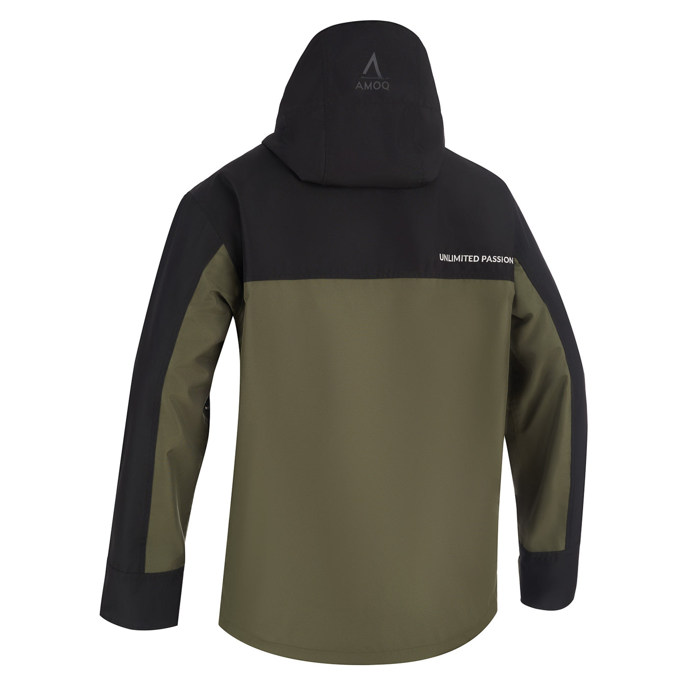 AMOQ Dynamic Jacket Insulated Black/Military Green/Hivis