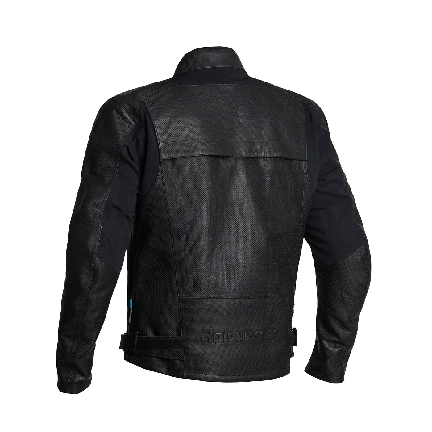 Halvarssons Leather Jacket Mangen Black
