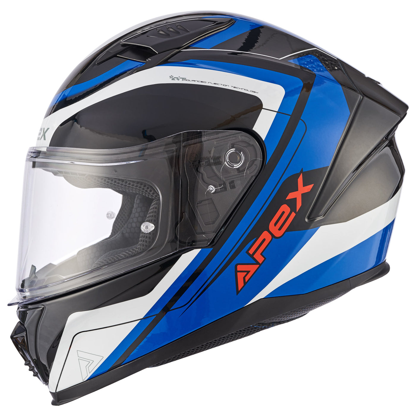 APEX Helmet FI100 Valencia blue/white/black