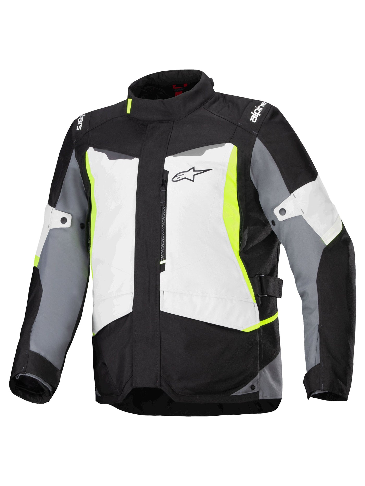 Alpinestars Jacket ST-1 Waterproof Ice Gray/Black/Yellow Fluo
