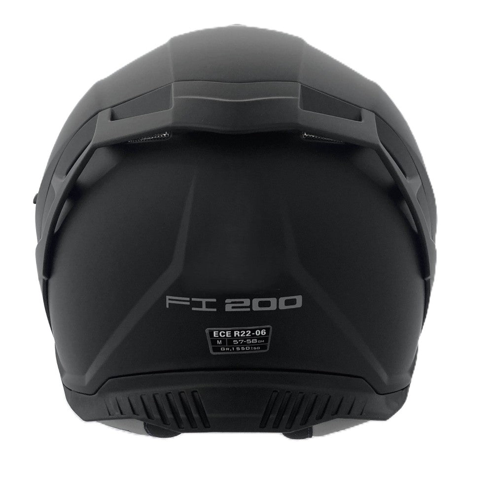 AMOQ Helmet FI200 Solid matt black