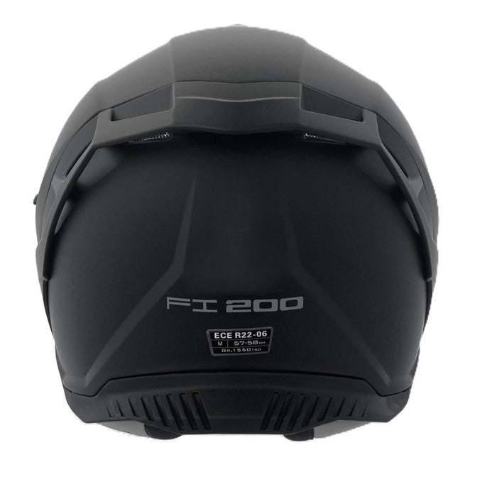AMOQ Helmet FI200 Solid matt black
