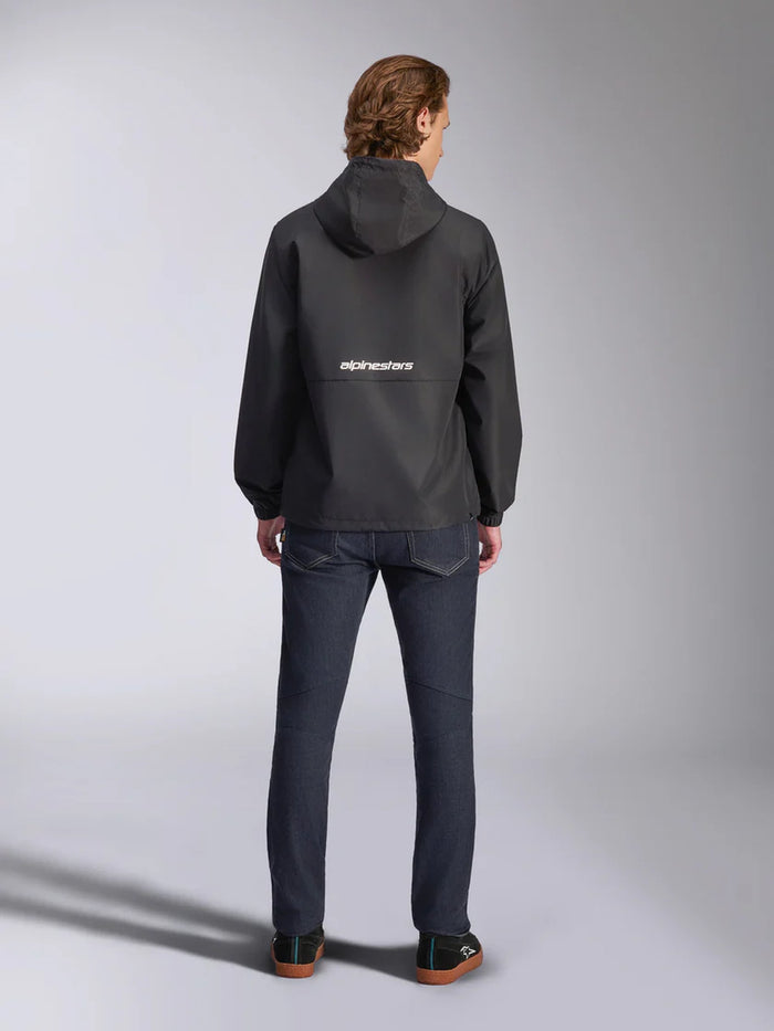 Alpinestars Jacket Speeder Chromium Windbreaker Black/White
