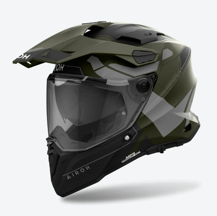 Airoh Helmet Commander 2 Reveal Military Green