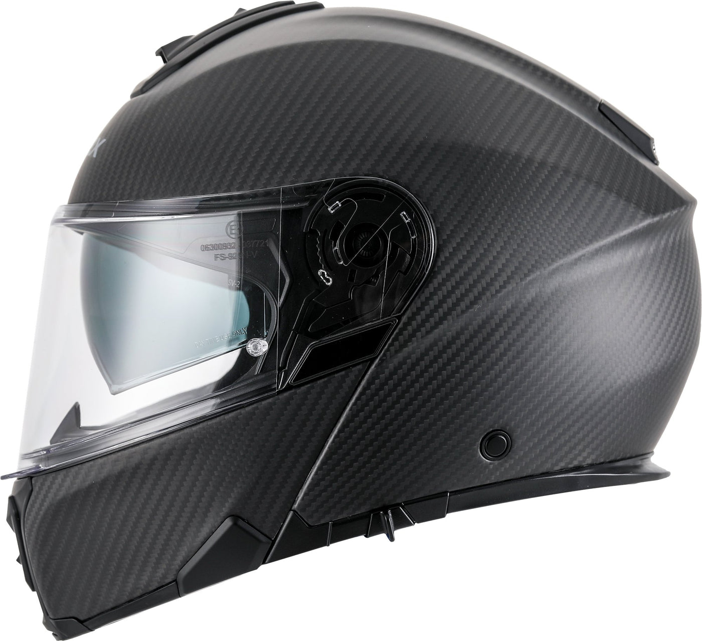 APEX Helmet MC500 Carbon solid matt